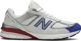 New Balance: Белые кроссовки 