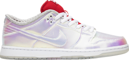 Nike: Серебристые кроссовки  Dunk Low Pro SB