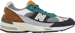 New Balance: Многоцветные кроссовки  991