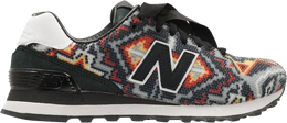 New Balance: Чёрные кроссовки  574