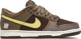 Nike: Коричневые кроссовки  Dunk Low SP