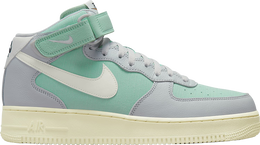 Nike: Зелёные кроссовки  Air Force 1