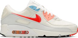 Nike: Бежевые кроссовки  Air Max 90