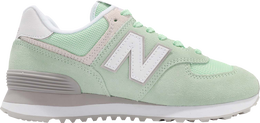 New Balance: Светлые кроссовки  574