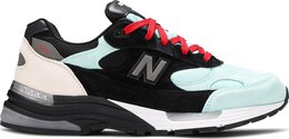 New Balance: Чёрные кроссовки  992