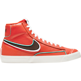 Nike: Оранжевые кеды  Blazer Mid 77 Infinite