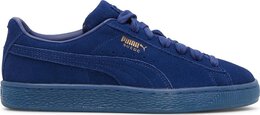 PUMA: Голубые кроссовки  Suede Classic