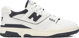 New Balance: Синие кроссовки  550