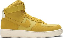 Nike: Жёлтые кроссовки  Air Force 1 High