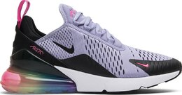 Nike: Розовые кроссовки  Air Max 270