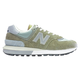 New Balance: Голубые кроссовки  574