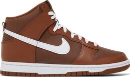 Nike: Коричневые кроссовки  Dunk High