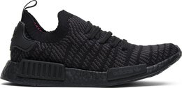 Adidas: Чёрные кроссовки  NMD_R1 Primeknit