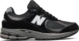 New Balance: Чёрные кроссовки  2002R