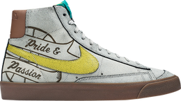 Nike: Бежевые кроссовки  Blazer Mid 77