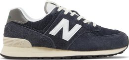 New Balance: Чёрные кроссовки  574