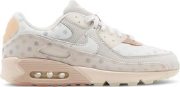 Nike: Бежевые кроссовки  Air Max 90