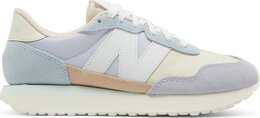 New Balance: Фиолетовые кроссовки  237