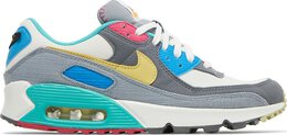 Nike: Серые кроссовки  Air Max 90