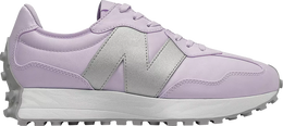 New Balance: Бордовые кроссовки  327