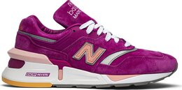 New Balance: Фиолетовые кроссовки 