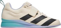 Adidas: Белые кроссовки  Adipower Weightlifting 2