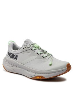 HOKA: Серые кроссовки 