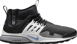 Nike: Голубые кроссовки  Air Presto Mid Utility