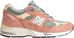 New Balance: Розовые кроссовки  991