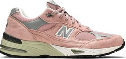 New Balance: Розовые кроссовки  991