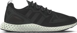 Adidas: Чёрные кроссовки  ZX 2K 4D