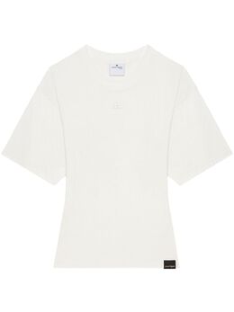 Courrèges: Белая футболка 