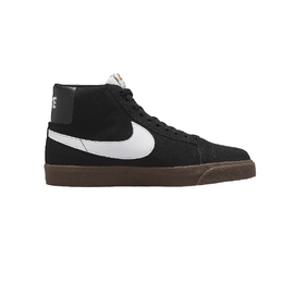 Nike: Чёрные кеды  SB Zoom Blazer Mid