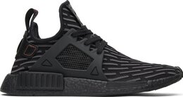 Adidas: Чёрные кроссовки  NMD XR1 Primeknit