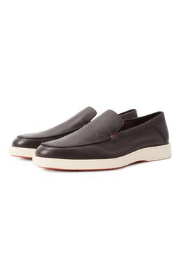 Santoni: Коричневые туфли 