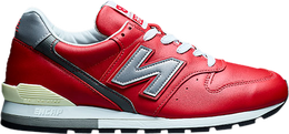 New Balance: Красные кроссовки  996