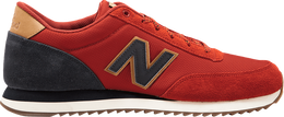 New Balance: Красные кроссовки 