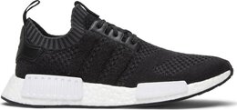 Adidas: Чёрные кроссовки  NMD_R1 Primeknit