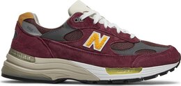 New Balance: Бордовые кроссовки  992