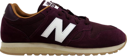 New Balance: Бордовые кроссовки  520