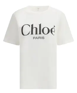 Chloé: Хлопковая футболка 