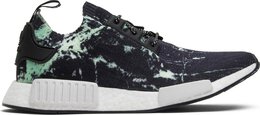 Adidas: Зелёные кроссовки  NMD_R1 Primeknit