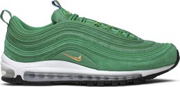 Nike: Зелёные кроссовки  Air Max 97