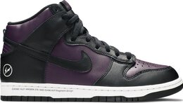 Nike: Фиолетовые кроссовки  Dunk High