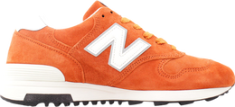New Balance: Оранжевые кроссовки 