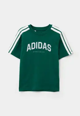 adidas: Зелёная футболка 