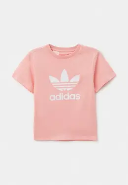 adidas Originals: Розовая футболка 