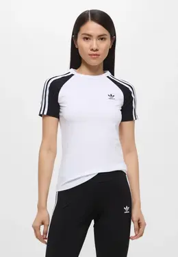 adidas Originals: Белая футболка 