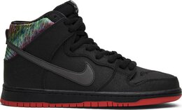 Nike: Чёрные кроссовки  SB Dunk High Pro