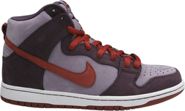 Nike: Фиолетовые кроссовки  Dunk High Premium SB